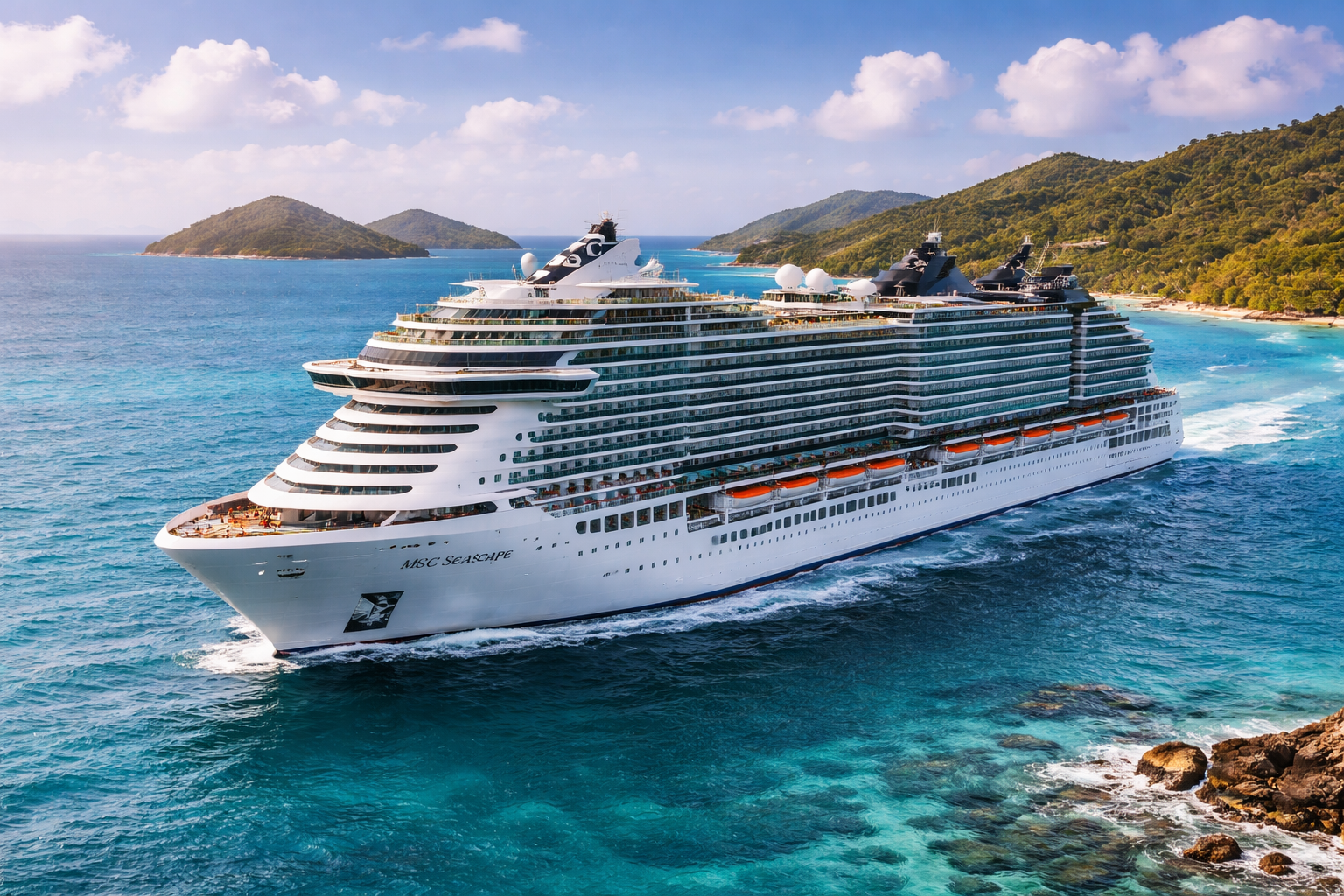 MSC Kreuzfahrtschiff